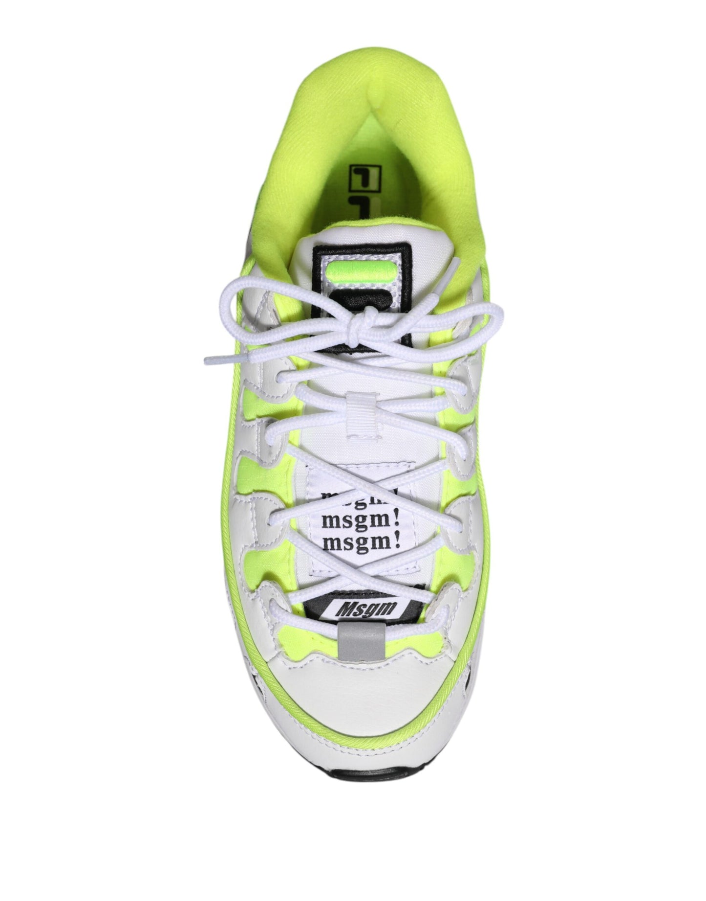 MSGM Multicolor Low Top Trainers Lace Up Sneakers Shoes by MSGM