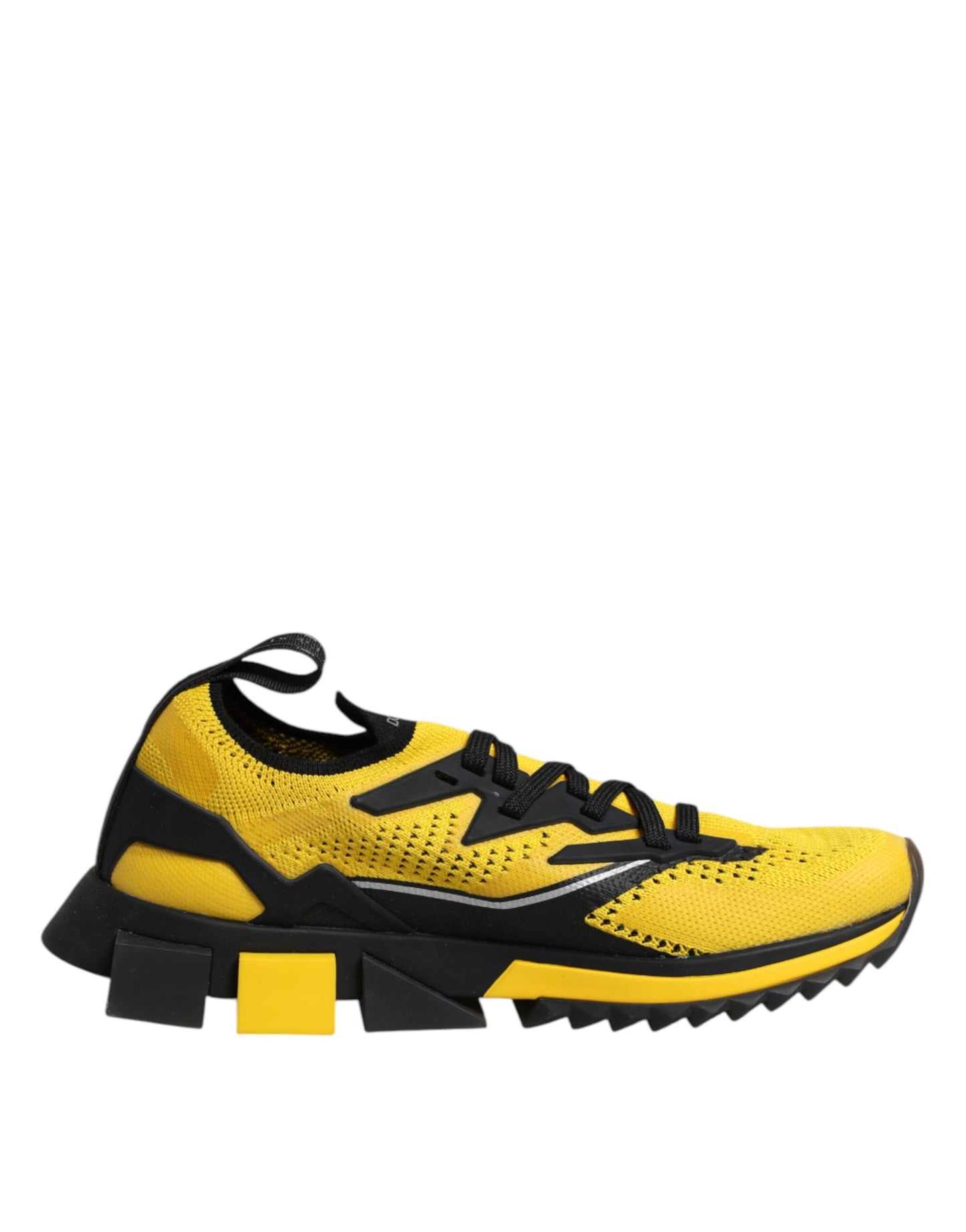 Dolce & Gabbana Yellow SORRENTO Sport Stretch Sneakers Shoes by Dolce & Gabbana