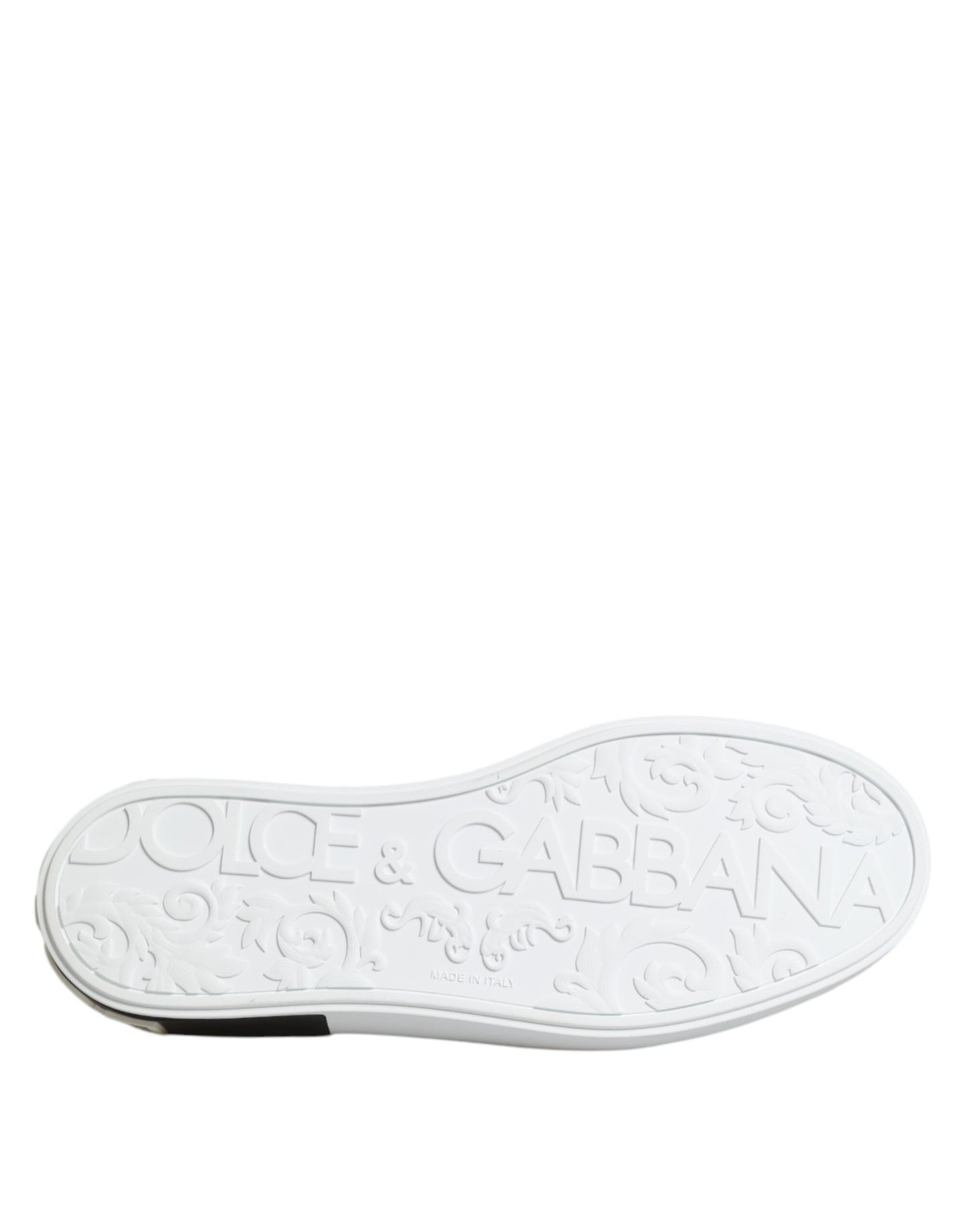 Dolce & Gabbana Red Logo Low Top Slip On Men Sneakers Shoes by Dolce & Gabbana