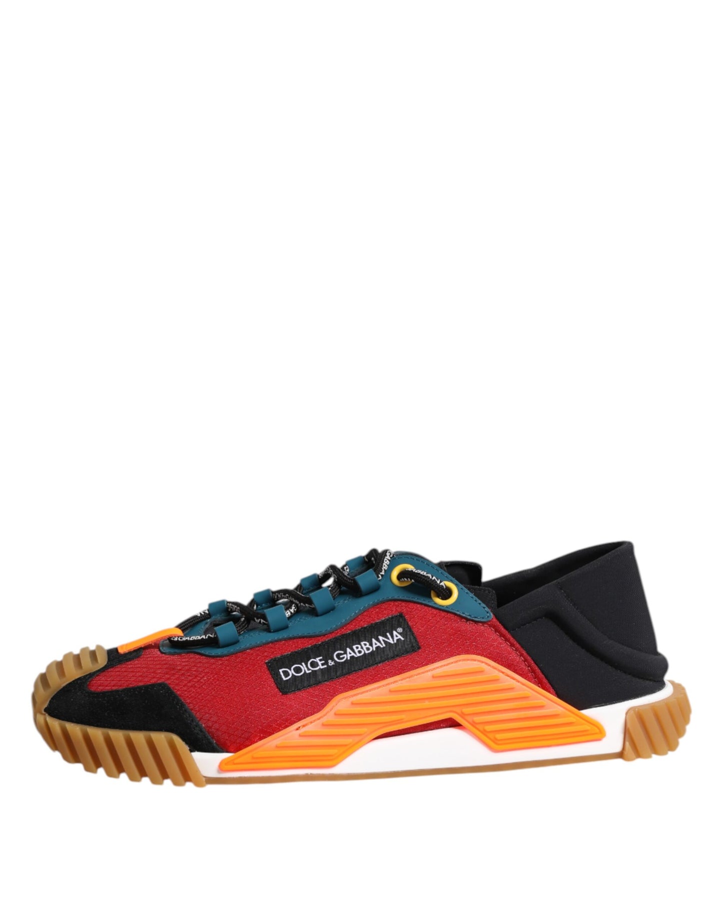 Dolce & Gabbana Multicolor Logo Low Top NS1 Sneakers Shoes by Dolce & Gabbana