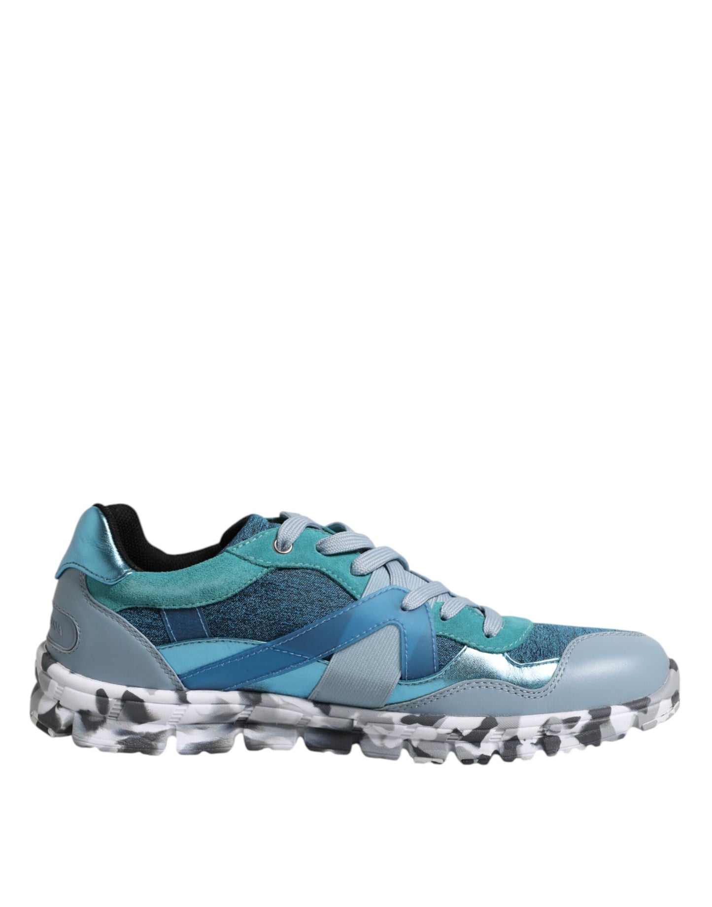 Dolce & Gabbana Multicolor Lace Up Low Top Men Sneakers Shoes by Dolce & Gabbana