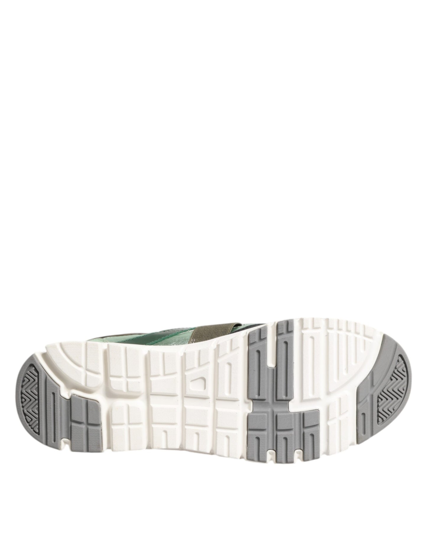 Dolce & Gabbana Multicolor Lace Up Low Top Sneakers Shoes by Dolce & Gabbana