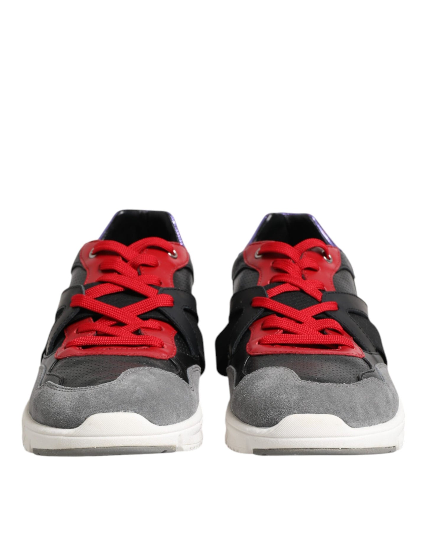 Dolce & Gabbana Multicolor Lace Up Low Top Men Sneakers Shoes by Dolce & Gabbana