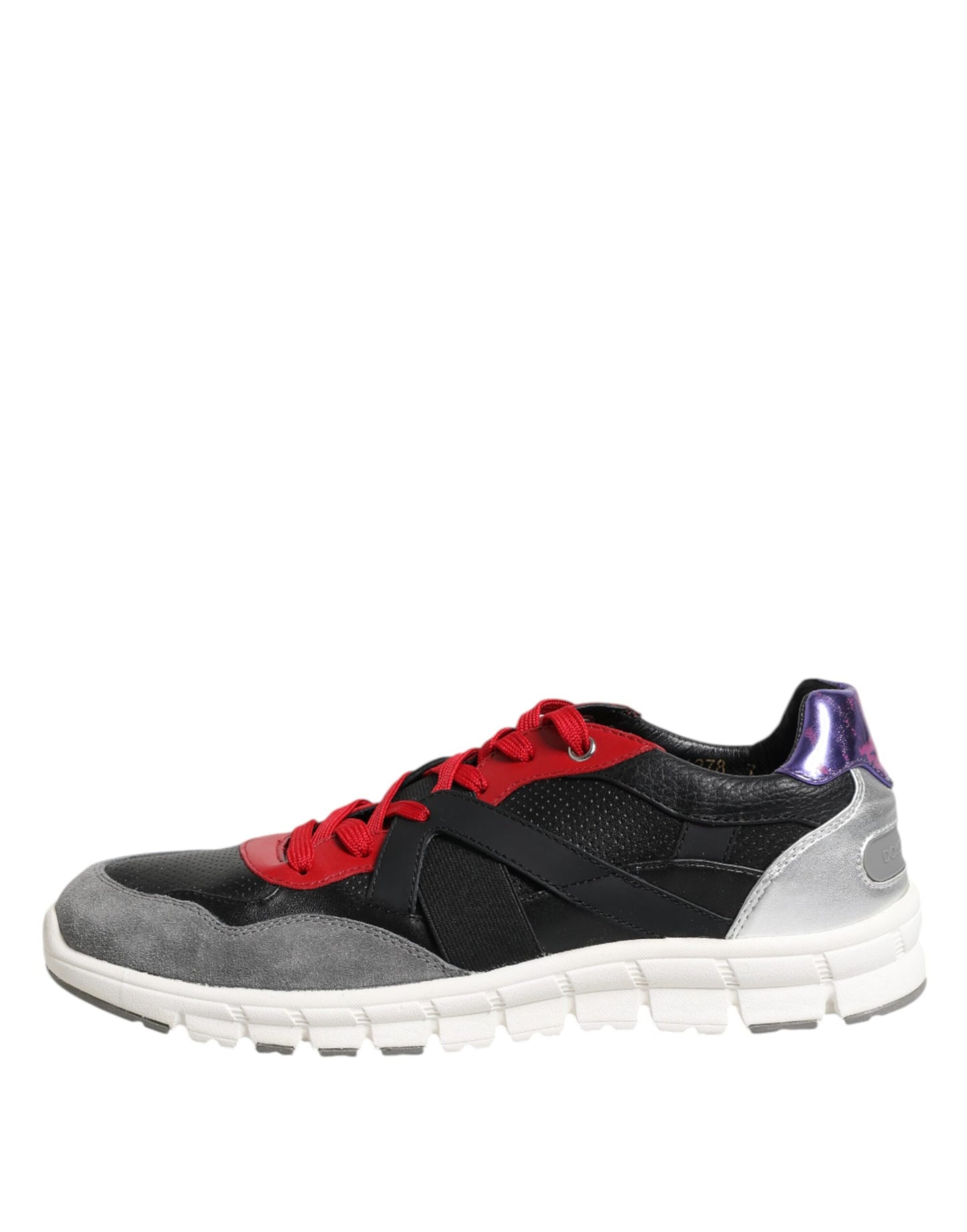 Dolce & Gabbana Multicolor Lace Up Low Top Men Sneakers Shoes by Dolce & Gabbana