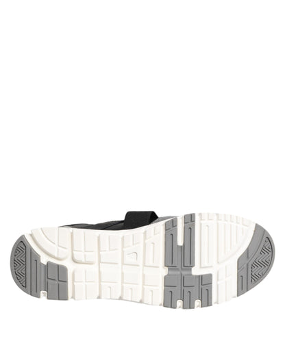 Dolce & Gabbana Multicolor Lace Up Low Top Men Sneakers Shoes by Dolce & Gabbana