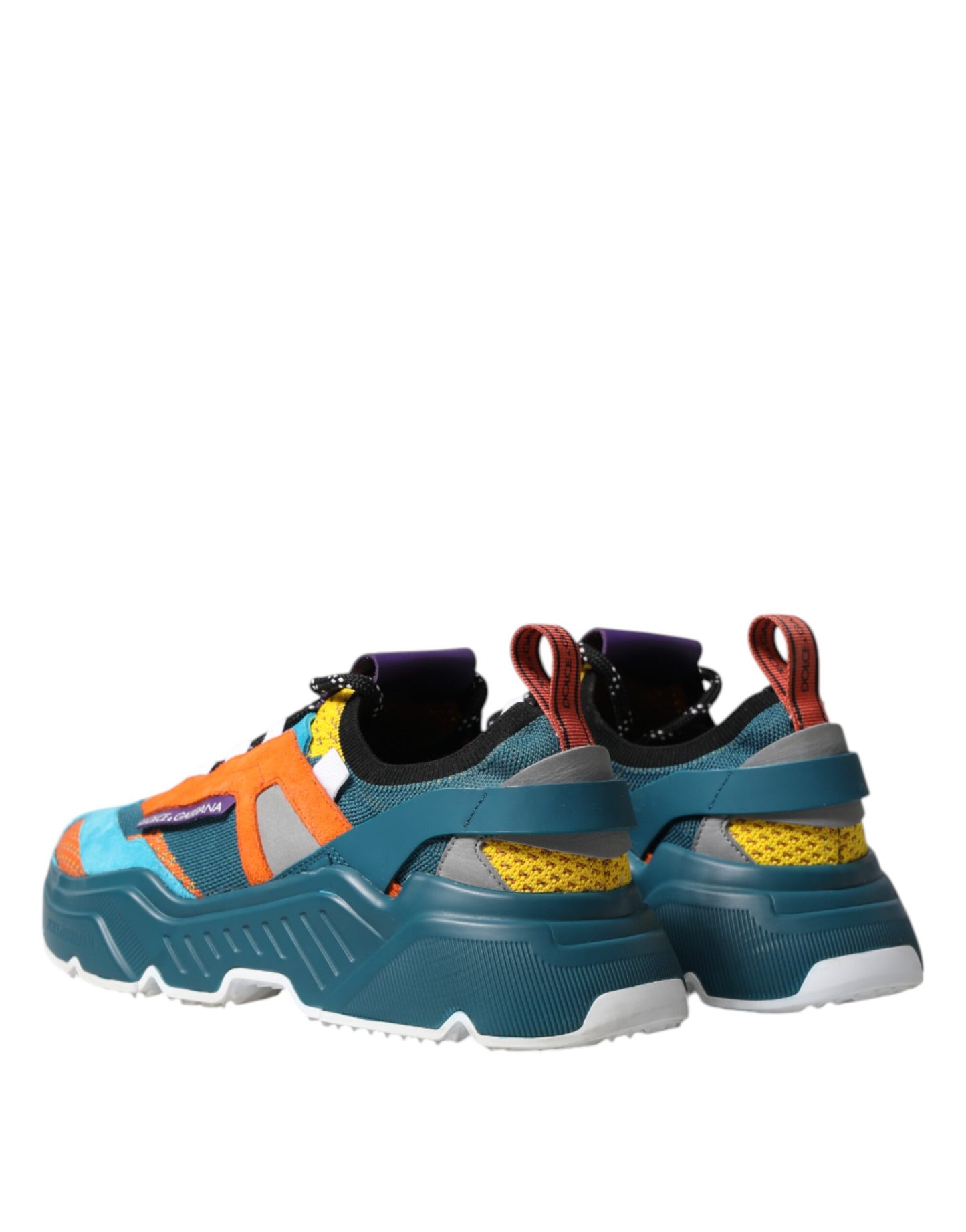 Dolce & Gabbana Multicolor Low Top Daymaster Sneakers Shoes by Dolce & Gabbana