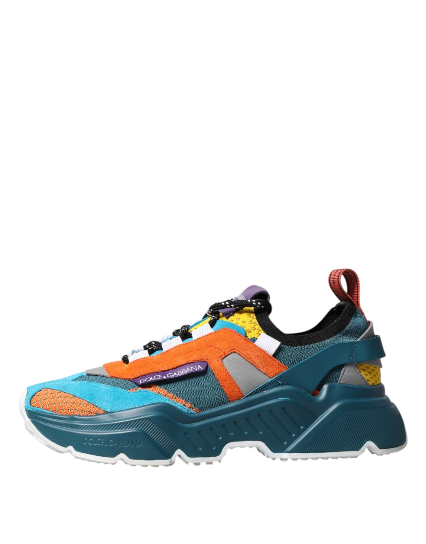 Dolce & Gabbana Multicolor Low Top Daymaster Sneakers Shoes by Dolce & Gabbana