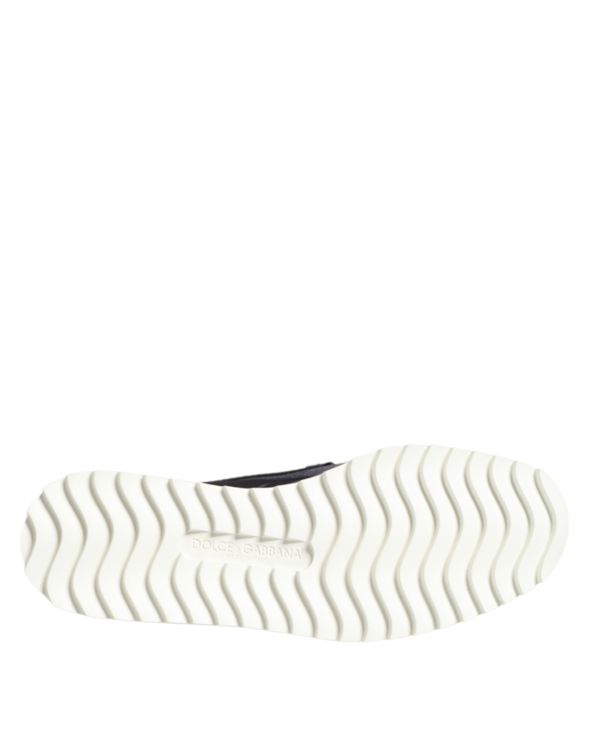 Dolce & Gabbana Black Tropical Slip On Men Sneakers Shoes by Dolce & Gabbana
