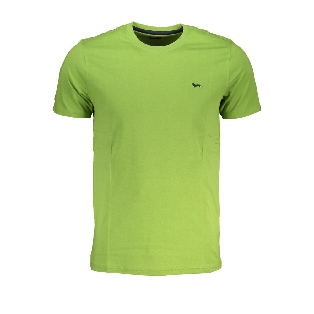 Harmont & Blaine Green Cotton T-Shirt by Harmont & Blaine