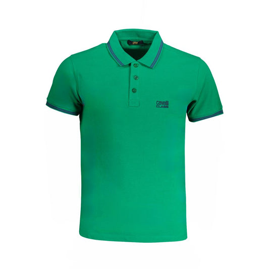 Polo Cavalli Class en coton vert