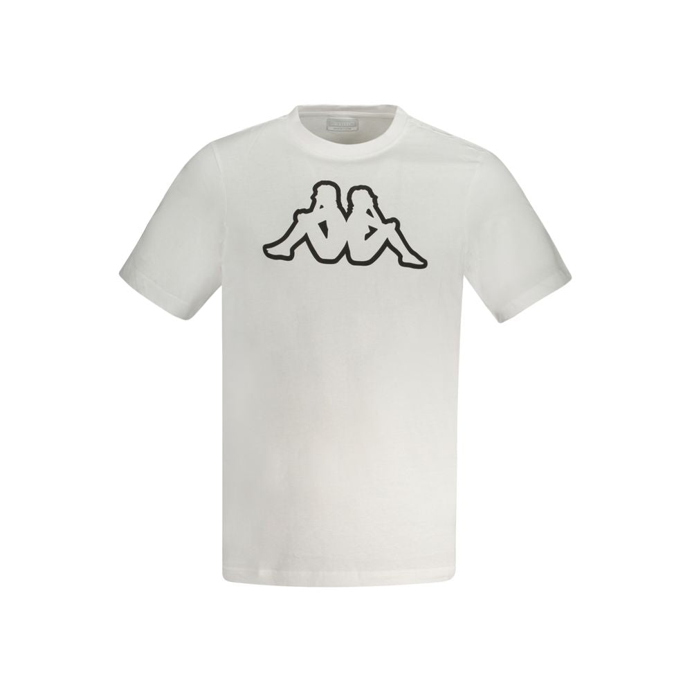 Kappa White Cotton Men T-Shirt by Kappa