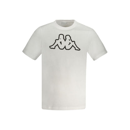 Kappa White Cotton Men T-Shirt by Kappa