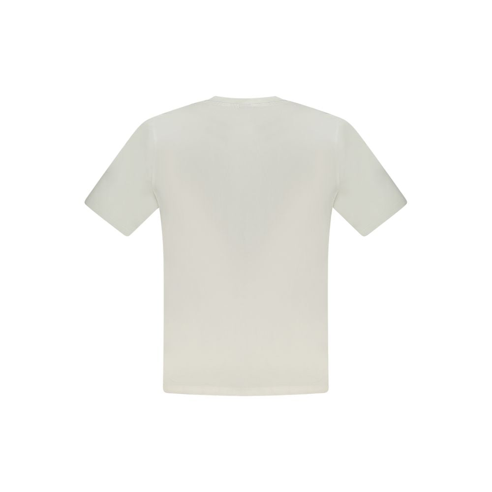 North Sails White Cotton Men T-Shirt by North Sails
