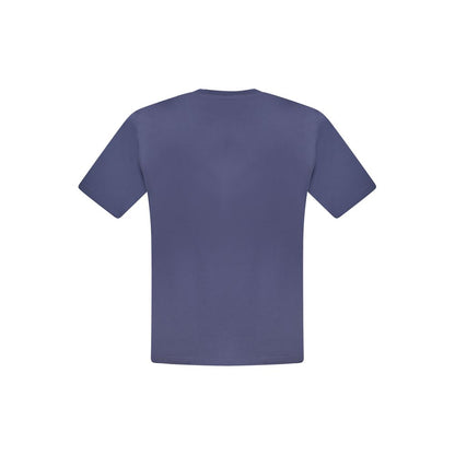 North Sails Blue Cotton Men T-Shirt by North Sails