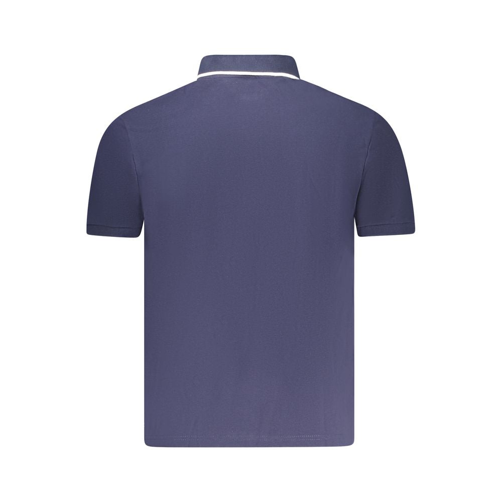 North Sails Blue Cotton Men Polo Shirt by North Sails