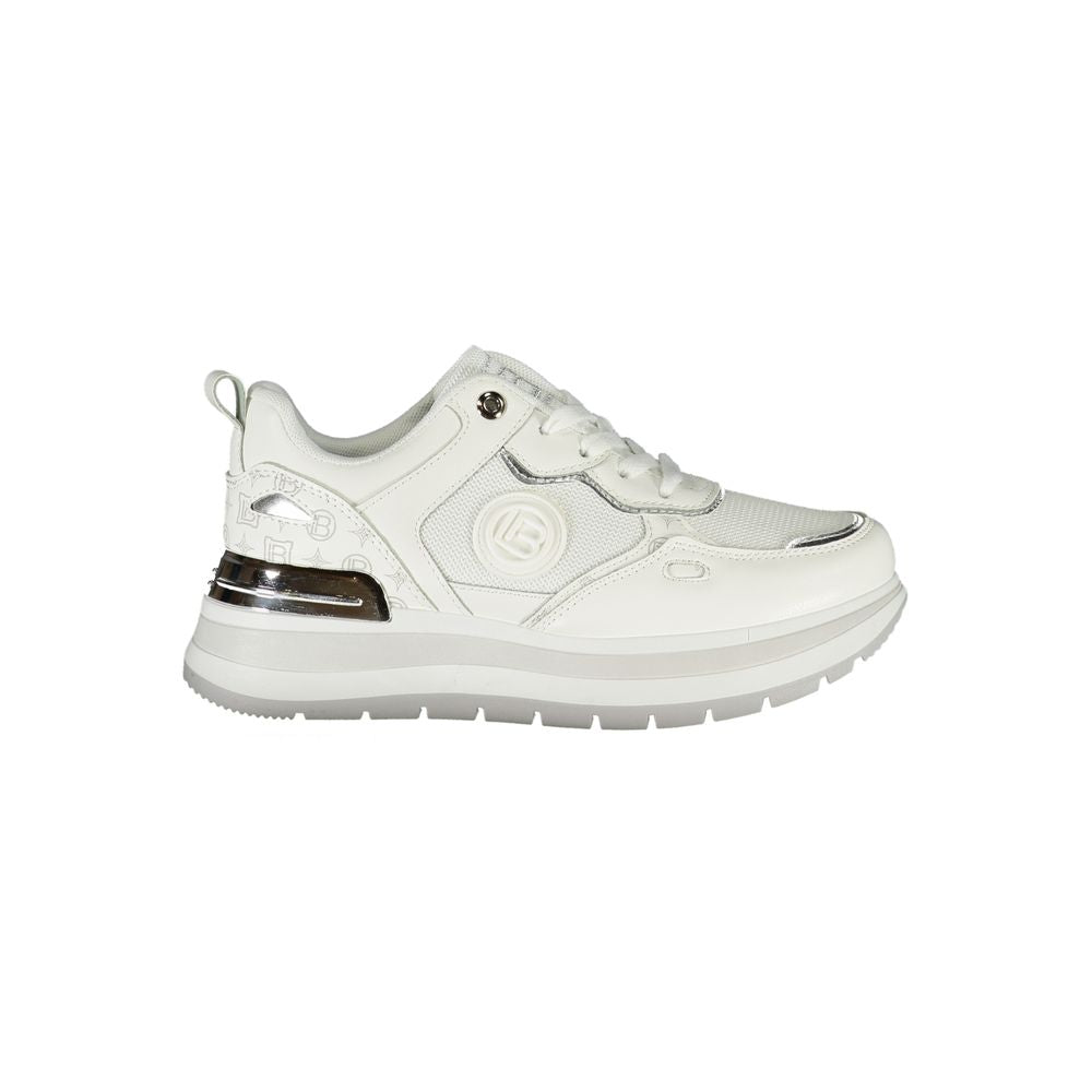 Laura Biagiotti White Polyester Women Sneaker by Laura Biagiotti