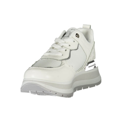 Laura Biagiotti White Polyester Women Sneaker by Laura Biagiotti