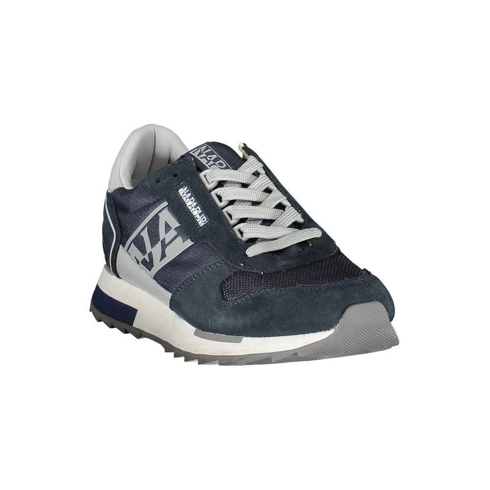 Napapijri Sneaker Leer Heren Blauw Premium Limited