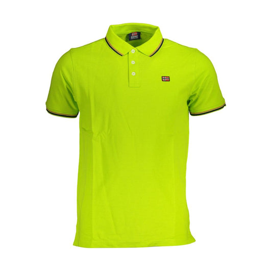 Polo homme en coton jaune Norvège 1963