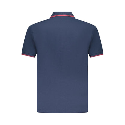US Grand Polo Blue Cotton Men Polo Shirt