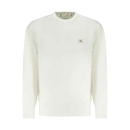 Calvin Klein White Cotton Sweater