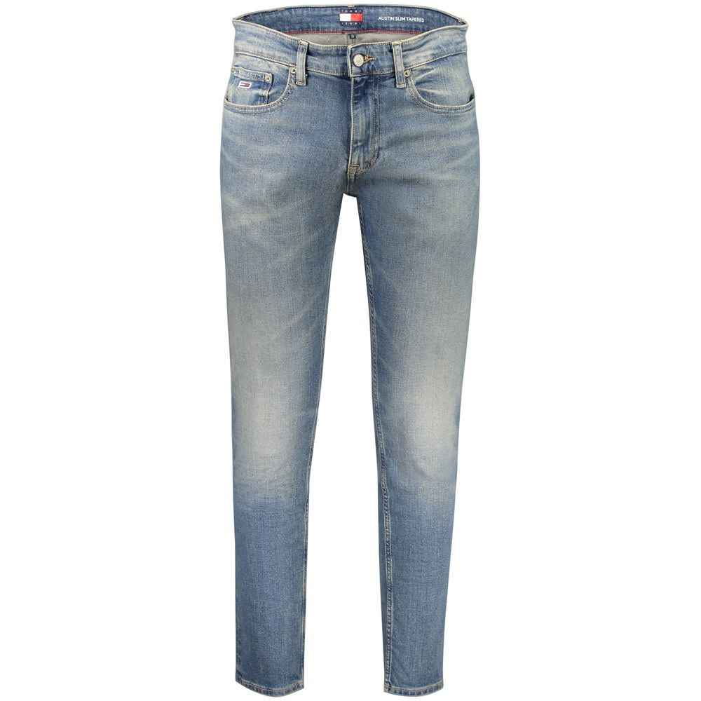 Tommy Hilfiger Austin Slim Tapered Jeans Katoen Blauw