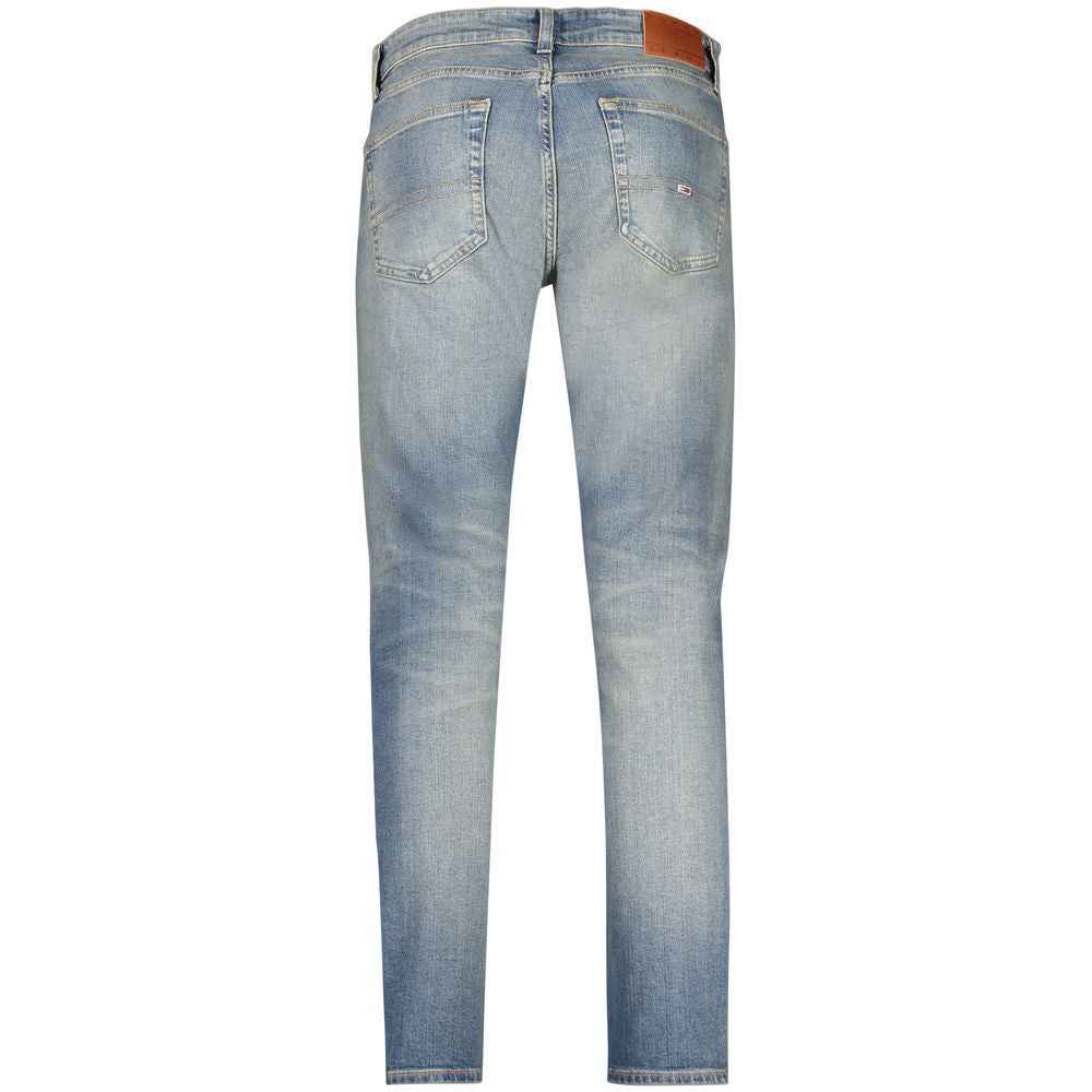 Tommy Hilfiger Austin Slim Tapered Jeans Katoen Blauw