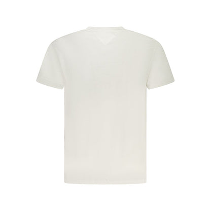 Tommy Hilfiger Witte Katoenen Heren T Shirt Premium
