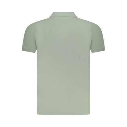 Polo homme en coton vert Norvège 1963