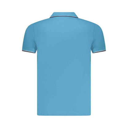 Norway 1963 Blue Cotton Men Polo Shirt