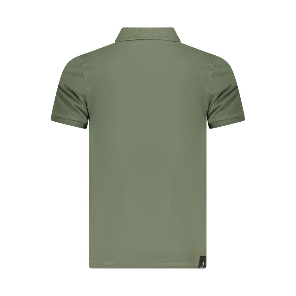 Polo en coton vert Accademia Militare