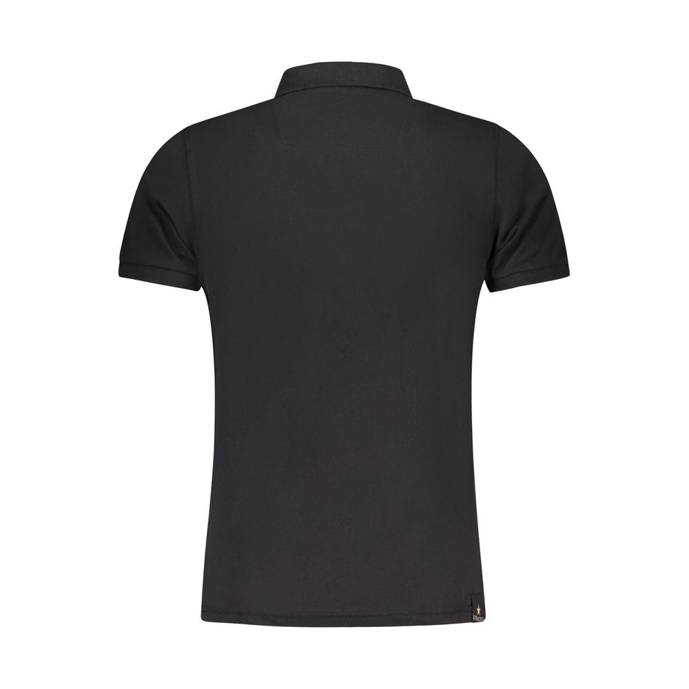 Polo en coton noir de l'Académie militaire