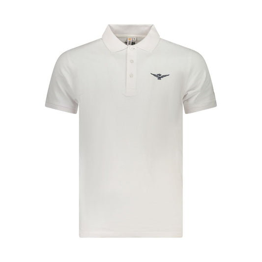 Polo en coton blanc de l'Académie militaire