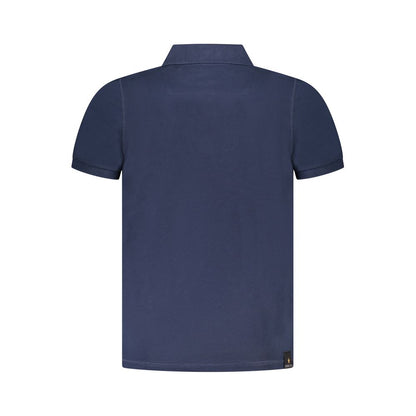 Polo en coton bleu Accademia Militare