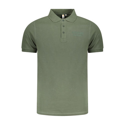 Polo en coton vert Accademia Militare
