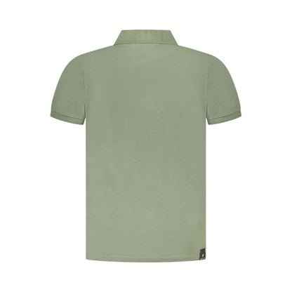 Polo en coton vert Accademia Militare
