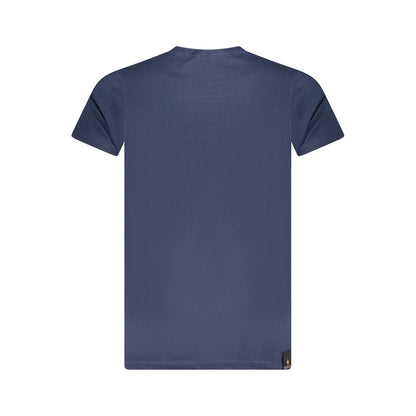 T-shirt en coton bleu Accademia Militare