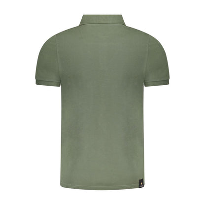 Polo en coton vert Accademia Militare