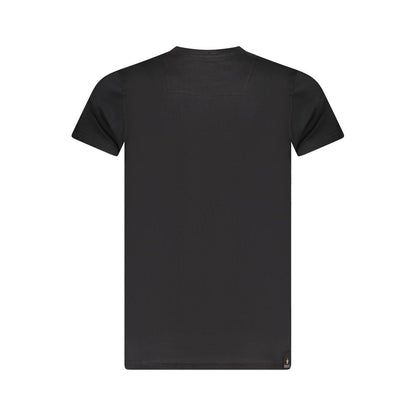 T-shirt en coton noir Accademia Militare