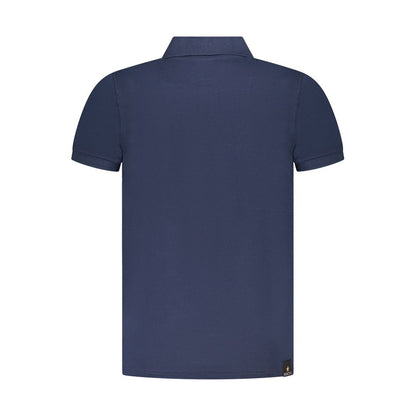 Polo en coton bleu Accademia Militare