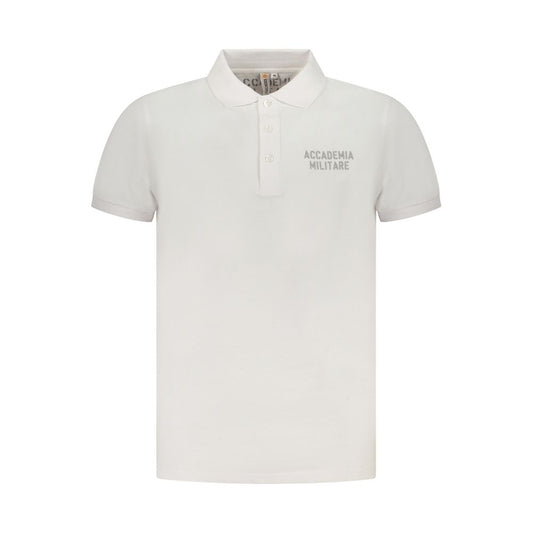 Polo en coton blanc de l'Académie militaire