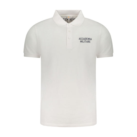 Polo en coton blanc de l'Académie militaire