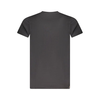 T-shirt en coton noir Accademia Militare