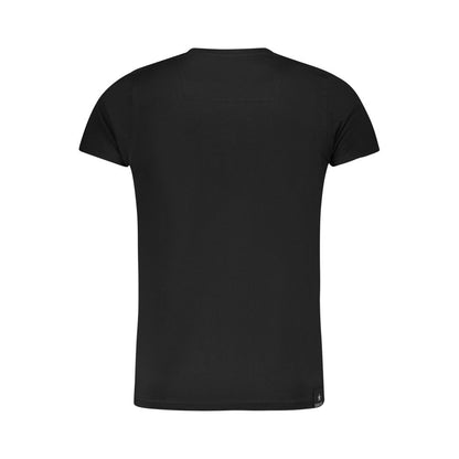 T-shirt en coton noir Accademia Militare