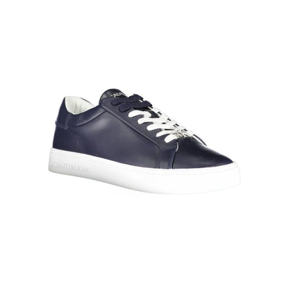 Calvin Klein Blue Polyester Sneaker by Calvin Klein