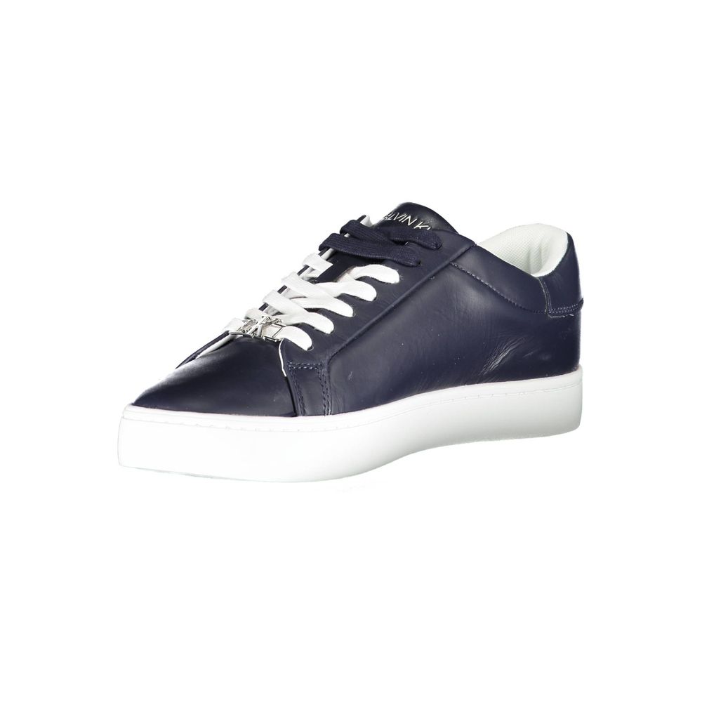 Calvin Klein Blue Polyester Sneaker by Calvin Klein