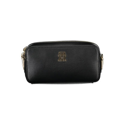 Tommy Hilfiger Black Polyethylene Handbag by Tommy Hilfiger