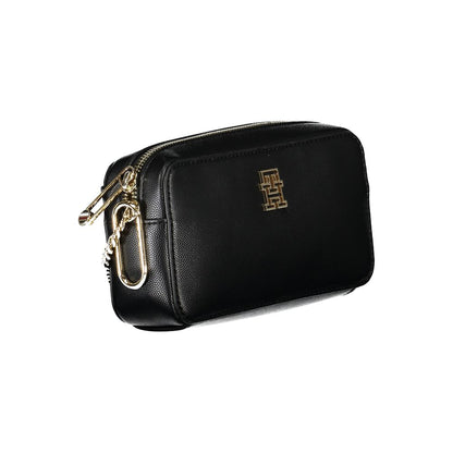 Tommy Hilfiger Black Polyethylene Handbag by Tommy Hilfiger