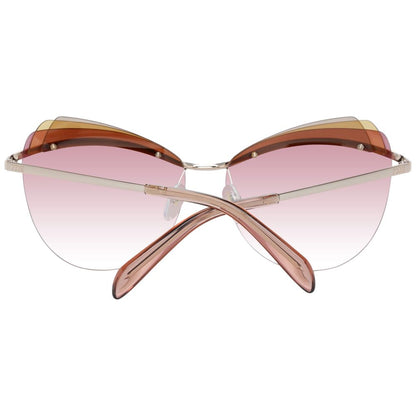 Emilio Pucci Gold Women Sunglasses by Emilio Pucci