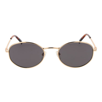 Lunettes de soleil unisexes dorées Tommy Hilfiger